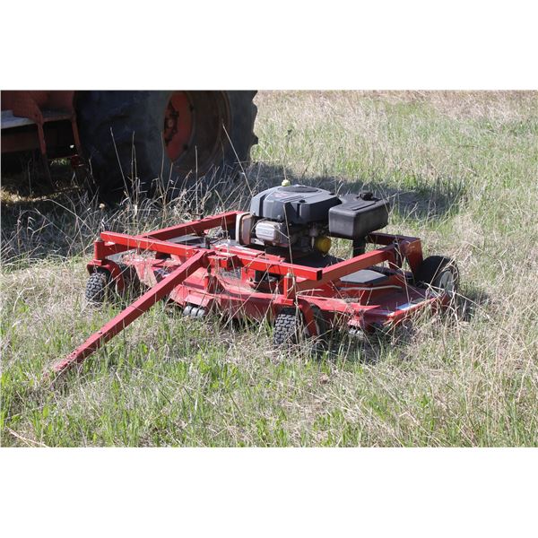 Swisher 66", 20 hp, Pull Behind Mower (Mower is Running)