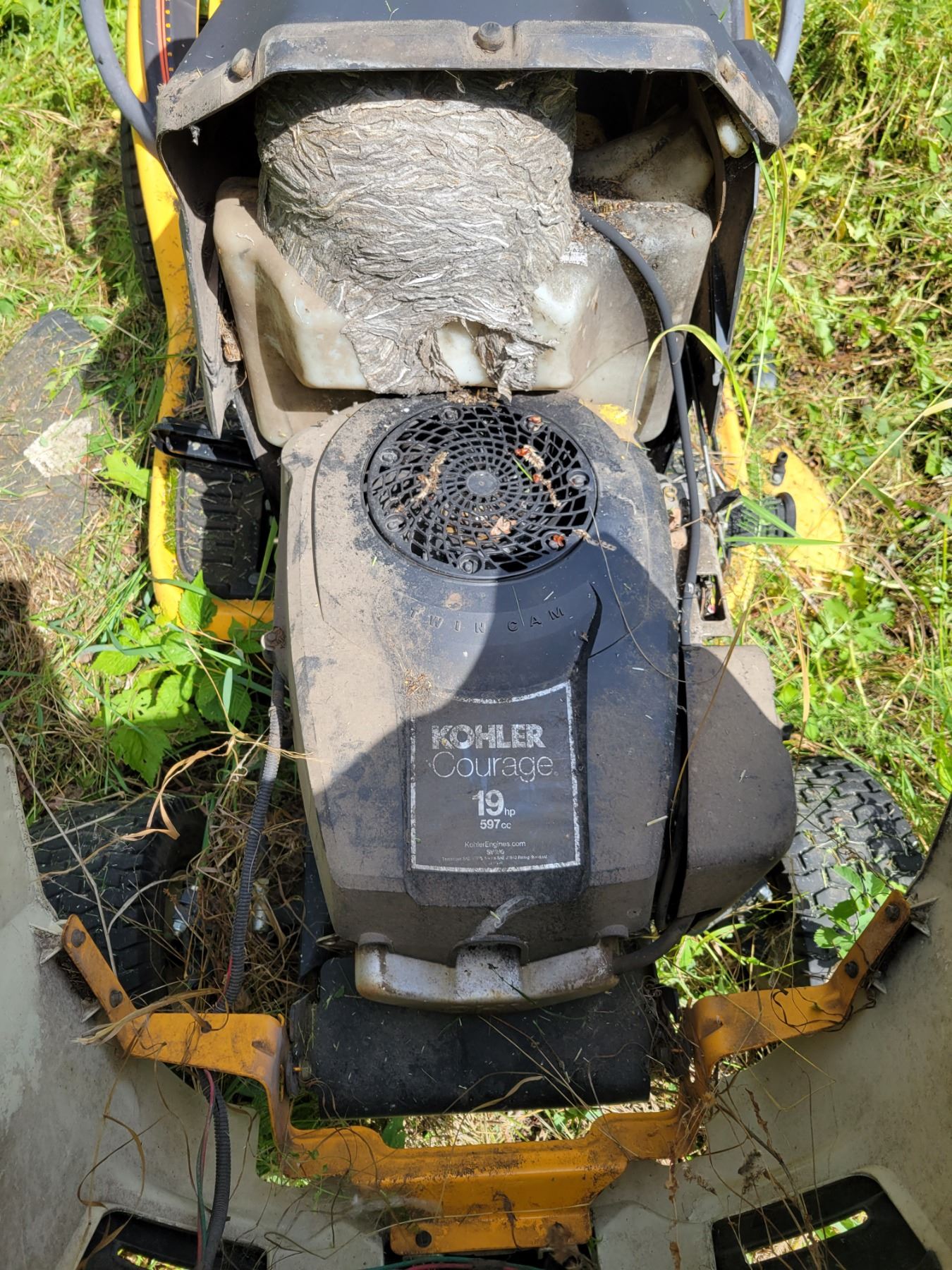 42" Cub Cadet LTX 1040 Riding Mower, 19 hp Kohler Eng. #1A183H30242