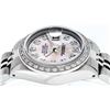 Image 9 : Rolex Ladies Stainless Steel Pink MOP Diamond 26MM Datejust