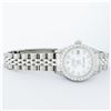 Image 4 : Rolex Ladies Stainless Steel White Diamond 26MM Datejust Wristwatch