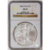 Image 1 : 2006 American Silver Eagle .999 Fine Silver Dollar Coin NGC MS69