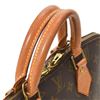 Image 7 : Louis Vuitton Brown Monogram Canvas Leather Alma PM Handbag