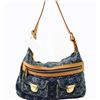 Image 1 : Louis Vuitton Blue Monogram Denim Leather Baggy GM Shoulder Bag