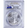 Image 1 : 2016 $1 American Silver Eagle PCGS MS70 30th Anniversary