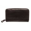 Image 1 : Bvlgari Black Leather Zip Around Wallet