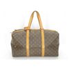 Image 2 : Louis Vuitton Brown Monogram Canvas Leather Sac Souple 45 cm Duffle Bag