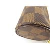 Image 2 : Louis Vuitton Damier Ebene Canvas Leather Papillon Pouch Bag