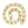 Image 3 : Men's 18k Yellow Gold 7.1mm 7" Large Gucci Mariner Link Chain Bracelet 28.21g