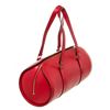 Image 3 : Louis Vuitton Red Epi Leather Soufflot Shoulder Bag