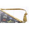 Image 2 : Louis Vuitton Black Multicolor Monogram Canvas Leather Pochette Accesoires Shoul