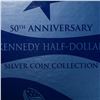 Image 1 : NGC Graded 50th Anniversary Kennedy Half-Dollar Silver Coin Collection