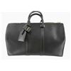 Image 1 : Louis Vuitton Black Epi Leather Keepall 45 cm Duffle Bag