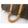 Image 2 : Louis Vuitton Brown Monogram Canvas Leather Keepall 45 cm Duffle Bag Luggage