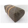 Image 4 : Louis Vuitton Brown Monogram Canvas Leather Keepall 45 cm Duffle Bag Luggage