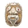 Tibetan Ritual Turtle Shell Large Mask  (ANT-526)