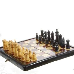 Rosewood & Bone Chess Set Wood Storage Box (CLB-091)