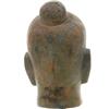 Image 3 : Bronze Burmese Buddha Head on Base (CLB-113)