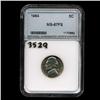 Image 1 : 1964 Jefferson 5c Gem BU Full Steps (COI-3529)