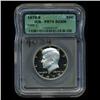 Image 2 : 1979 T1 Kennedy Proof Half Coin GEM Grade PR70 DCAM (COI-4034)
