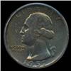 1957 Washington Quarter Graded GEM Uncirculated Beautiful Toning (COI-4081)