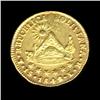 Image 1 : 1842 Bolivia Gold Scudo Hi Grade RARE (COI-904)