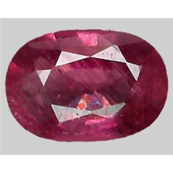 2.40ct RARE Top AAA Mozambique Pink Red Ruby VVS Oval Cut  RETAIL $2150 (GEM-7246)