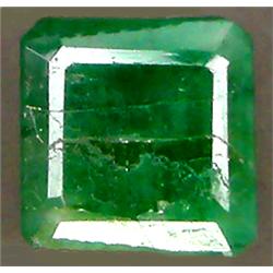  3.28ct VERY RARE Top AAA  Natural Green Colombian Emerald CLEAN CLEAR Octagon Cut RETAIL $3550 (GEM