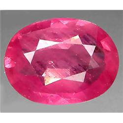 1.18ct RARE Top AAA  Pink Sapphire Nigeria VSs Oval Cut  RETAIL $1000 (GEM-7263)