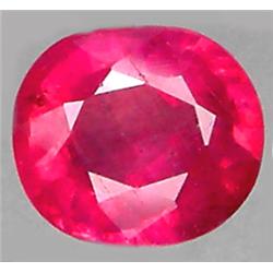 1.24ct RARE Top AAA Mozambique Pink Red Ruby VS Oval Cut  RETAIL $1450 (GEM-7321)