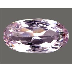 3.59ct RARE Oval Cut Top AAA Mozambique Light Pink Kunzite VS RETAIL $3250 (GEM-7322)