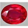 Image 1 : 3.43ct RARE Top Red Natural Ruby Madagascar Oval Flashing Color CLEAN CLEAR RETAIL $1550 (GEM-7499)