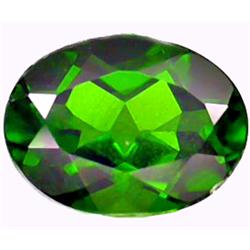 1.46ct VERY RARE Top Green Chrome Diopside Russia Untreated FLAWMESS RETAIL $3350 (GEM-7506)