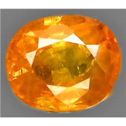 2.02ct RARE Oval Cut Top AAA Orange Yellow Sapphire VS RETAIL $1950 (GEM-7580)