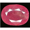Image 1 : 4.74ct RARE Oval Cut Pinkish Red Ruby VS/SI RETAIL $3750 (GEM-7901)