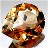 15.05ct RARE Fabulous Pear  Peach Pink Imperial Topaz FLAWLESS RARE $15600 (GEM-8067A)