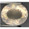 Image 1 : 17.51ct RARE Oval Portuguese Cut Top AAA Sweet Pink Quartz VVS RARE $1150 (GEM-8083A)