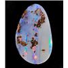 Image 1 : 2.12ct RARE  Multi-Color Movement Genuine Boulder Opal RETAIL $1350 (GEM-8097A)