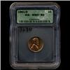 1961D Lincoln Cent Coin GEM Graded MS67 RED (COI-3610)