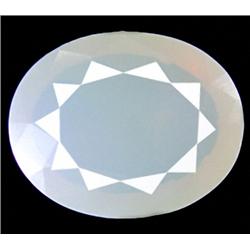 17.74ct Ultra Rare Unheated Mexican White Opal RETAIL $2150 (GEM-7876)