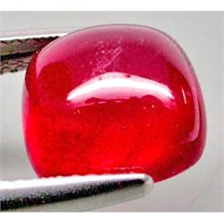 8.06ct RARE  Beautiful Top Blood Red Madagascar Ruby Cab AAA VS RETAIL $3100 (GEM-8117A)