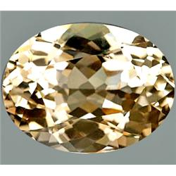 22.10ct RARE Dazzling Natural Imperial Topaz Brazil VVS RETAIL $19500 (GEM-8374)