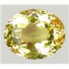 30.70ct RARE Screaming  Oval Yellow Citrine  FLAWLESS RETAIL $2850 (GEM-8430)