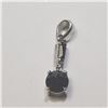 Image 1 : SILVER BLACK ONYX  PENDANT