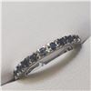 Image 2 : SILVER BLUE SAPPHIRE(1.4CT) RING