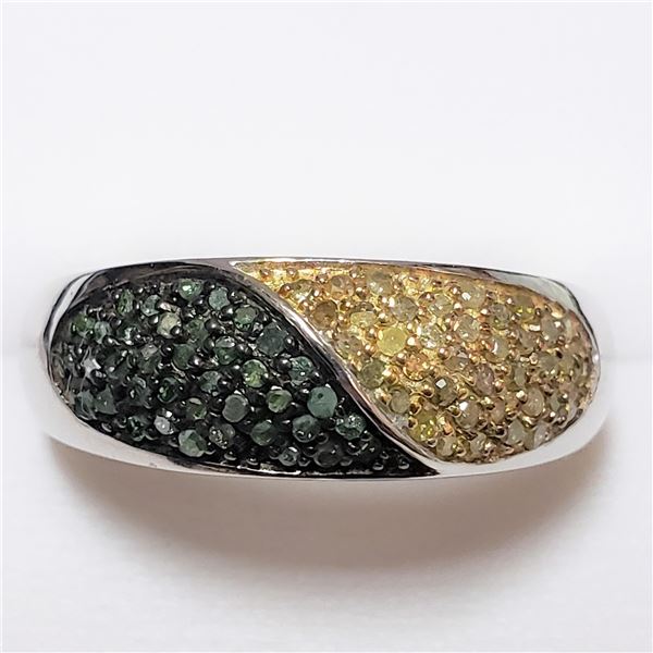 SILVER DIAMONDS(0.3CT) RING