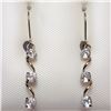 Image 1 : 10K YELLOW GOLD CUBIC ZIRCONIA  EARRINGS