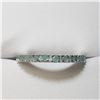 Image 1 : SILVER EMERALD(1.2CT) RING