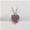 Image 1 : 14K YELLOW GOLD RUBY(0.4CT) DIAMOND (0.01CT)