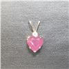 Image 2 : 14K YELLOW GOLD RUBY(0.4CT) DIAMOND (0.01CT)