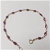 Image 1 : 14K YELLOW GOLD RUBY 7"(3.6CT) BRACELET
